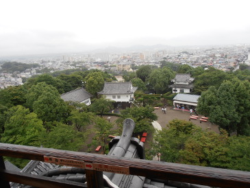 犬山城からの眺望